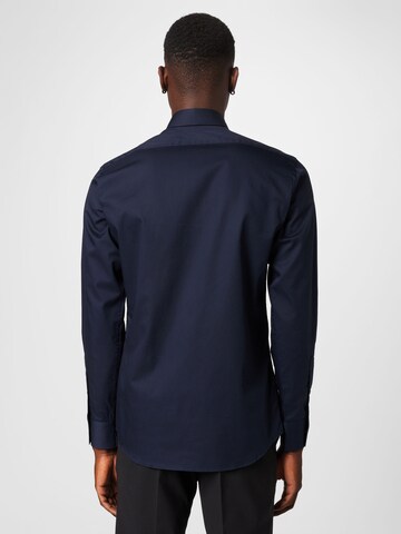 Karl Lagerfeld Regular fit Button Up Shirt in Blue