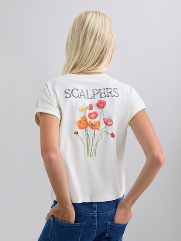 T-Shirt fonctionnel ' ' Scalpers en blanc