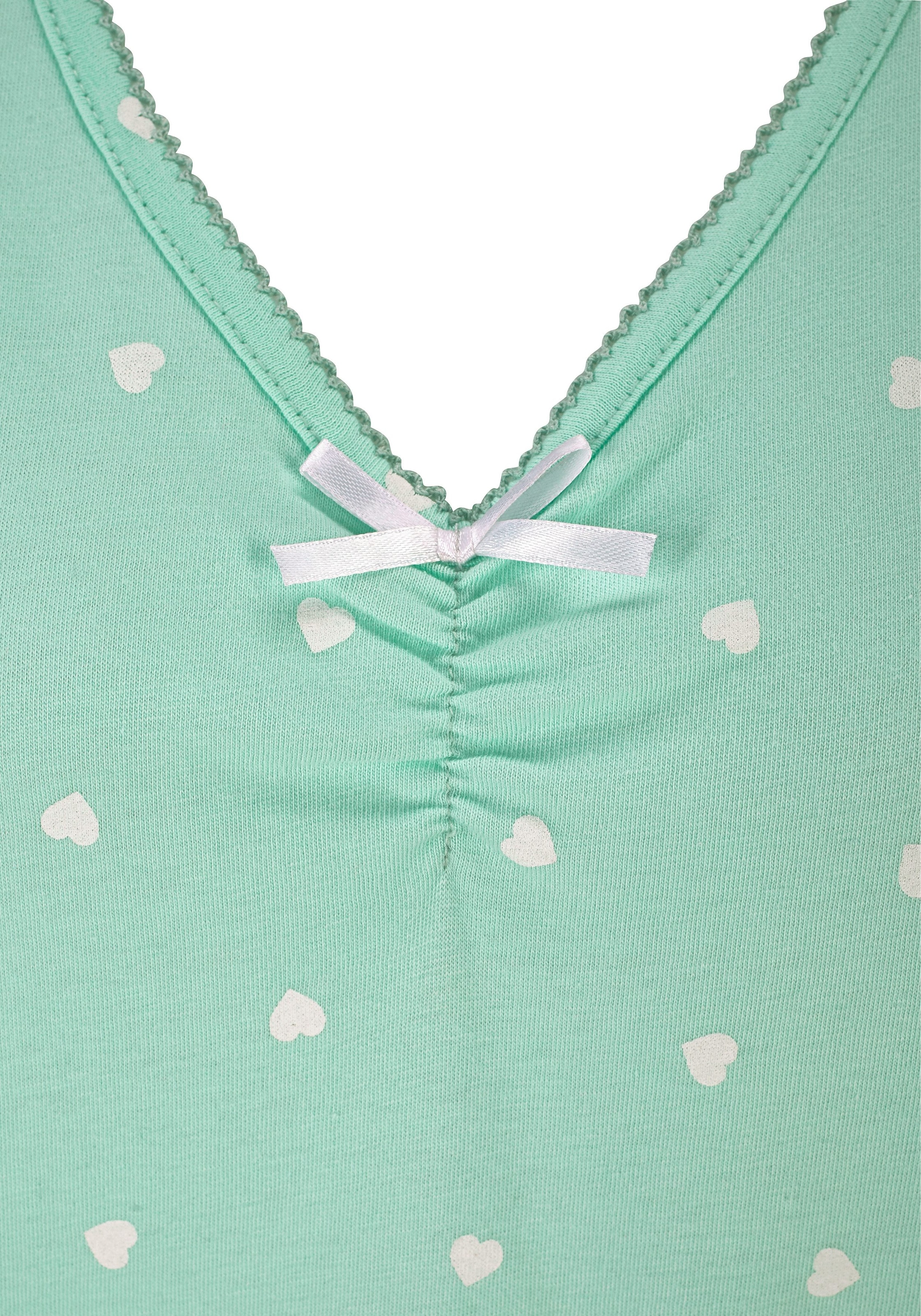 VIVANCE Štandardný strih Nočná košieľka - Zelená