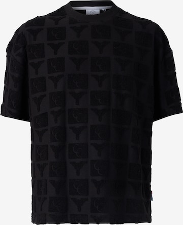 T-Shirt 'Ebnicher' Carlo Colucci en noir : devant