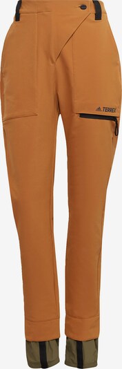 ADIDAS PERFORMANCE Hose in braun / khaki, Produktansicht