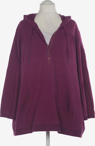 Ulla Popken Kapuzenpullover 9XL in Pink: Vorderseite