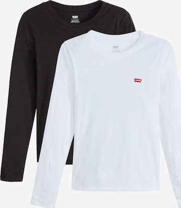 LEVI'S ®Majica 'Essential Long Sleeve Tee (2-Pack)' - crna boja: prednji dio