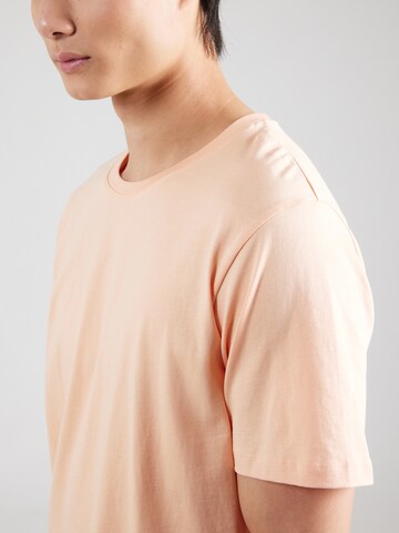 JACK & JONES Slim fit T-shirt i orange