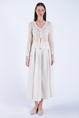 Trend Alaçatı Stili Cardigan i beige