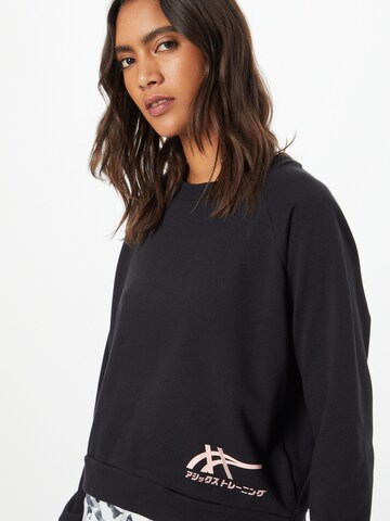 ASICS Athletic Sweatshirt 'TIGER' in Black