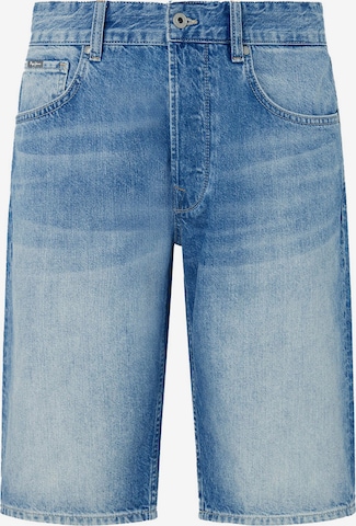 Pepe Jeans جينز واسع جينز بلون أزرق: الأمام