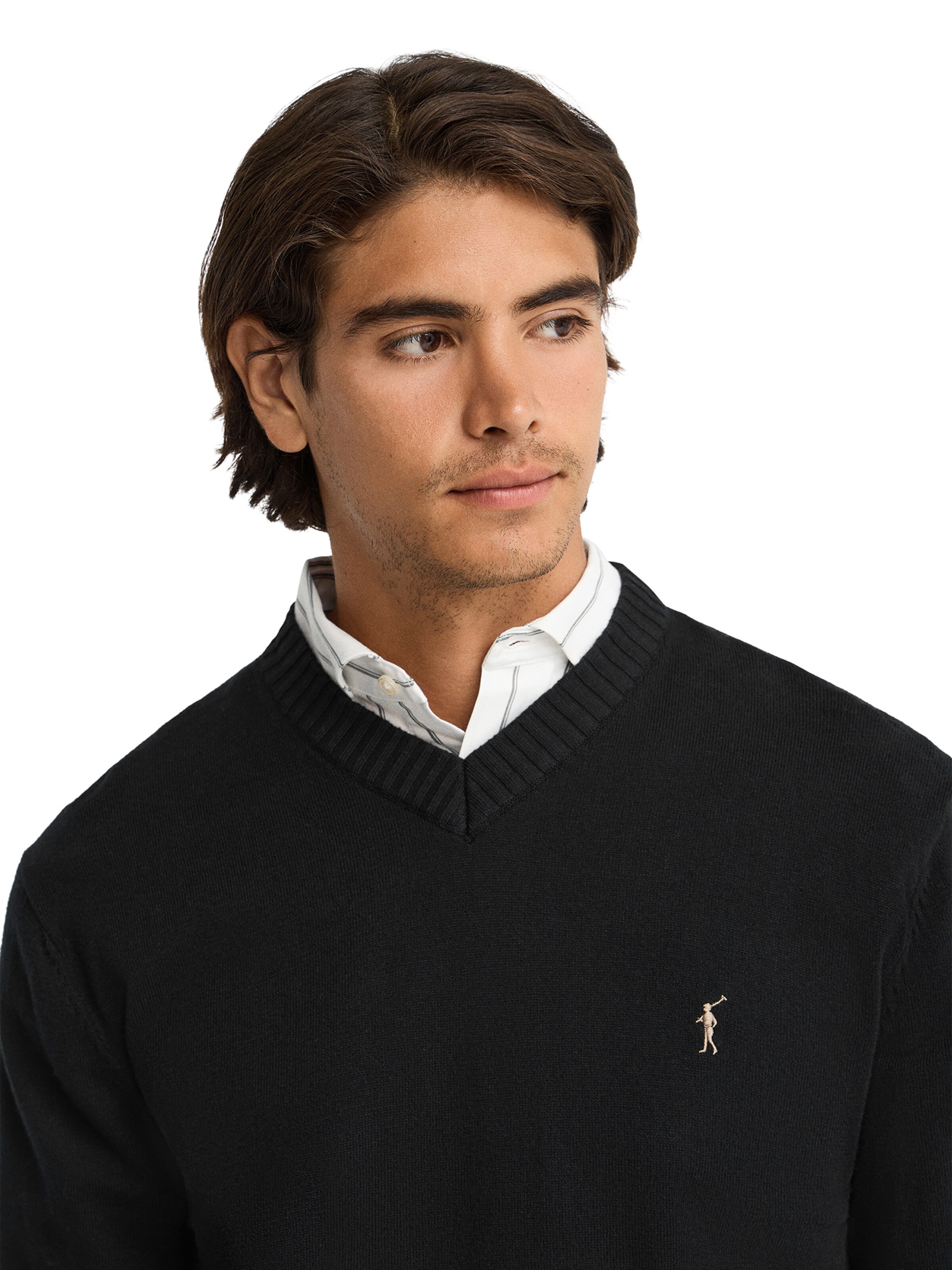 Polo Club Pullover ' RIGBY' in Schwarz