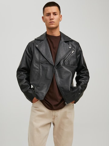 JACK & JONES Between-Season Jacket 'BOBBY' in Black: front