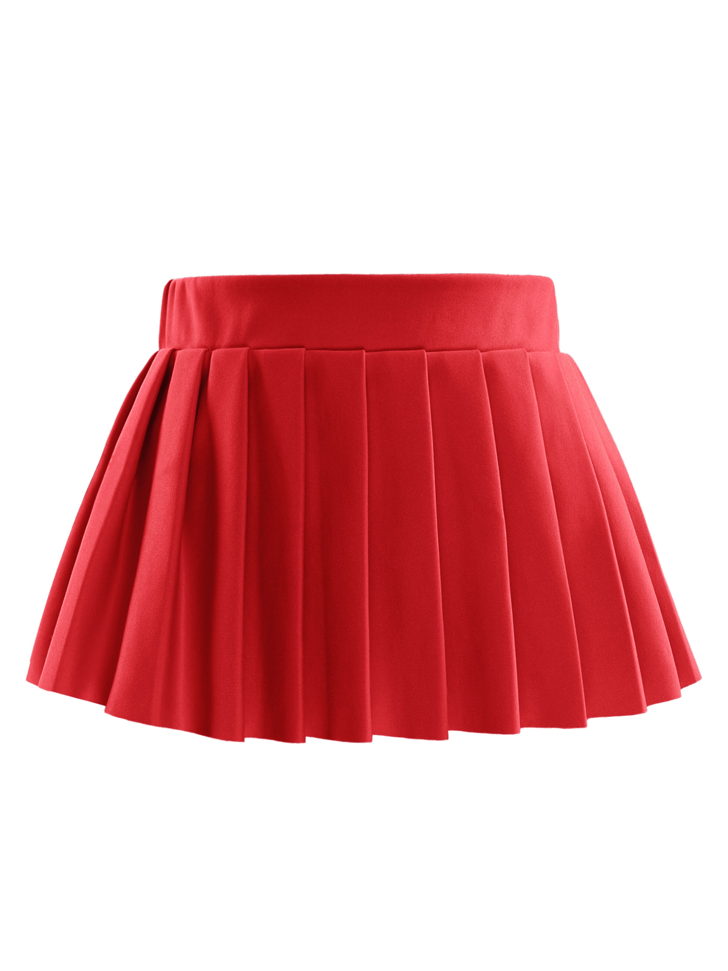 Zapaka Skirt in Red: front
