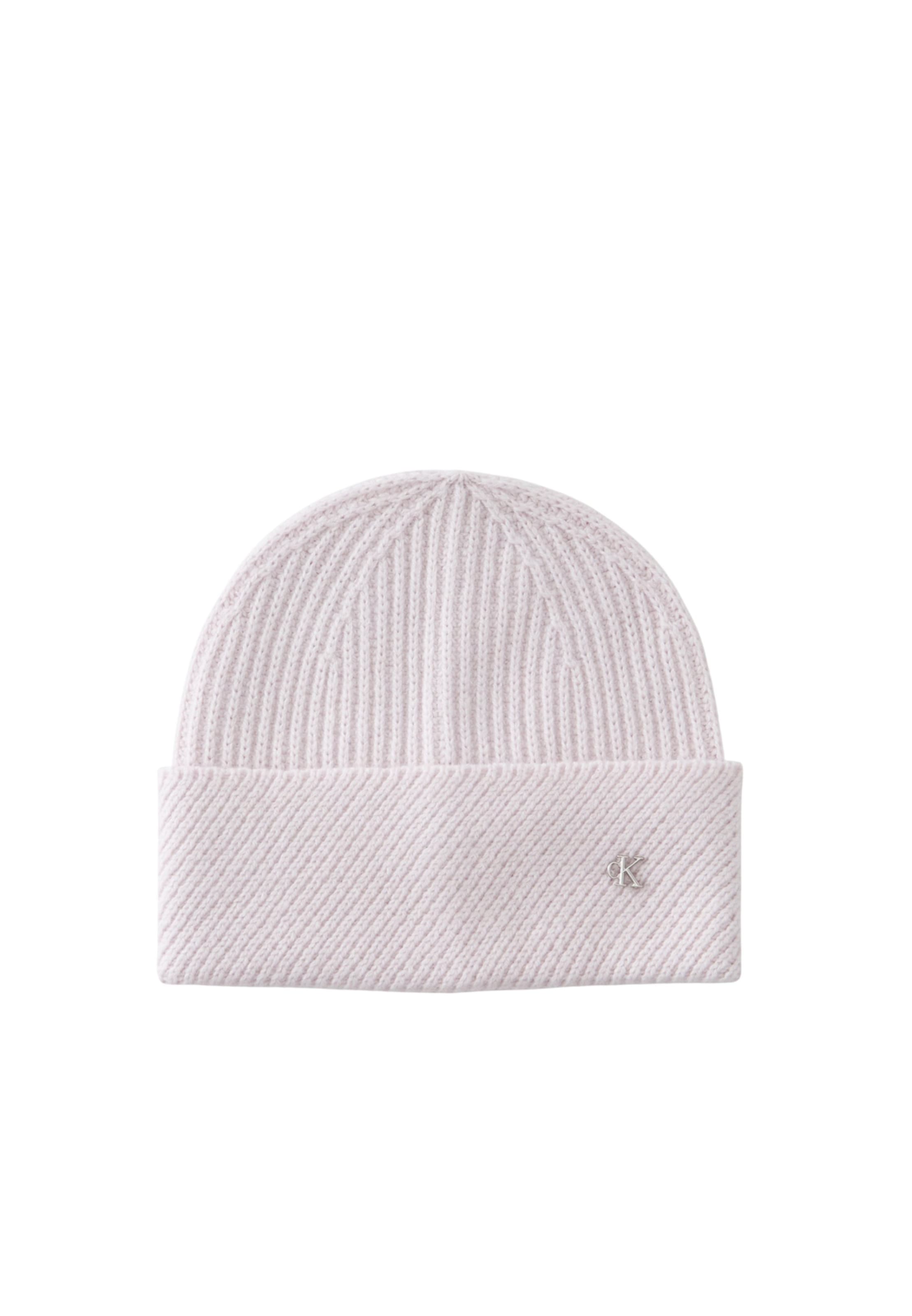 Bonnet Calvin Klein en violet : devant