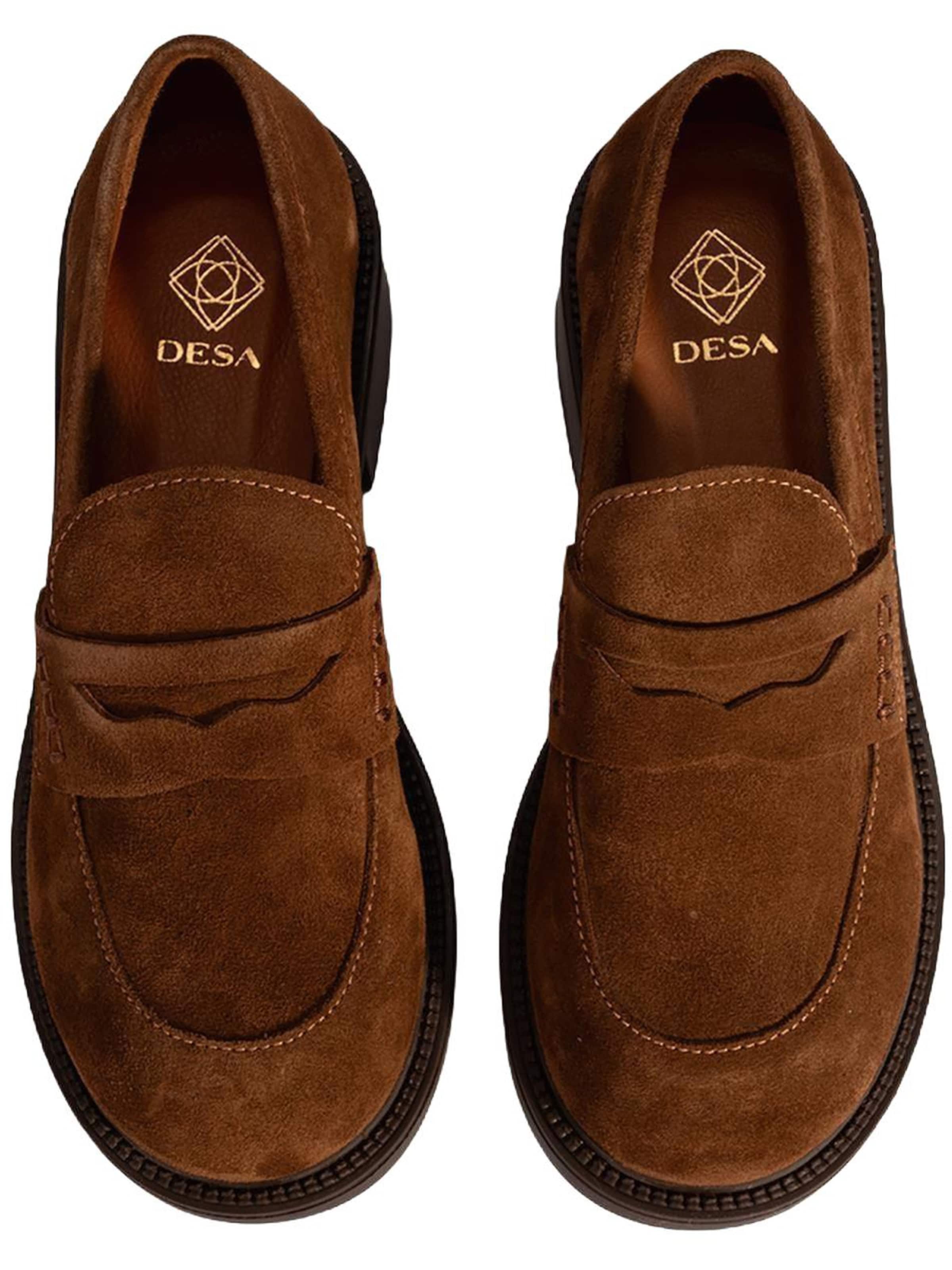 Desa Mokassin 'Slip-On-Schuhe'‌‌‌‌‌‌‌‌‌ in Braun