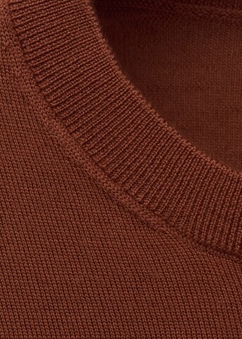 MANGO Sweater 'Lanis' in Brown