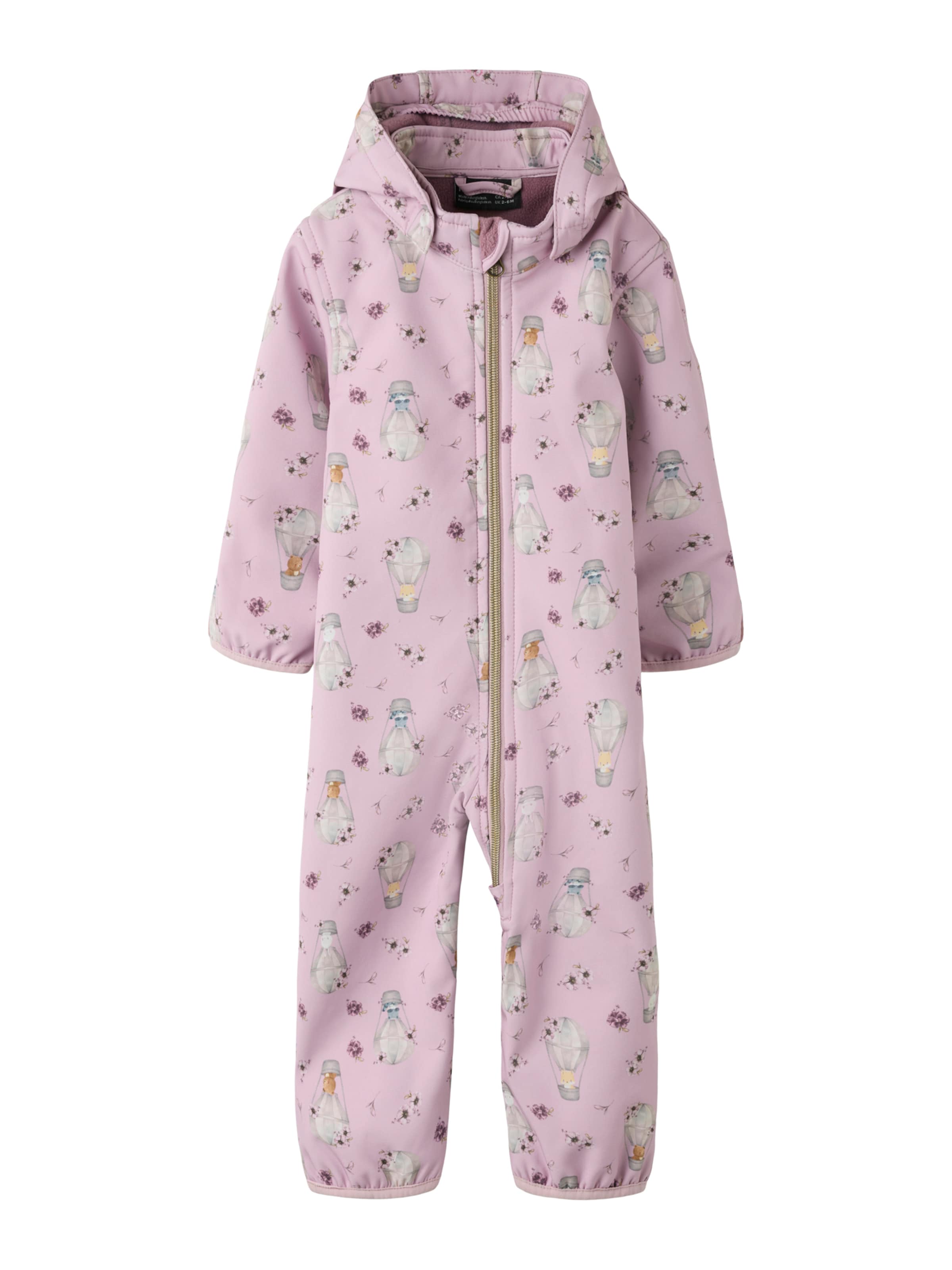 NAME IT - Traje funcional 'NBFALFA08' en lila: frente