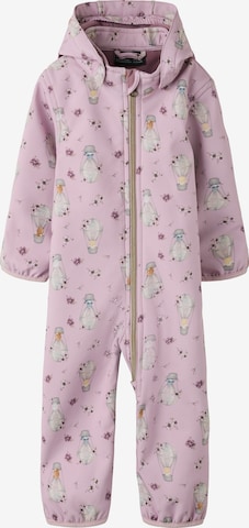 NAME IT Toiminnallinen puku 'NBFAlfa08' värissä lila: etupuoli