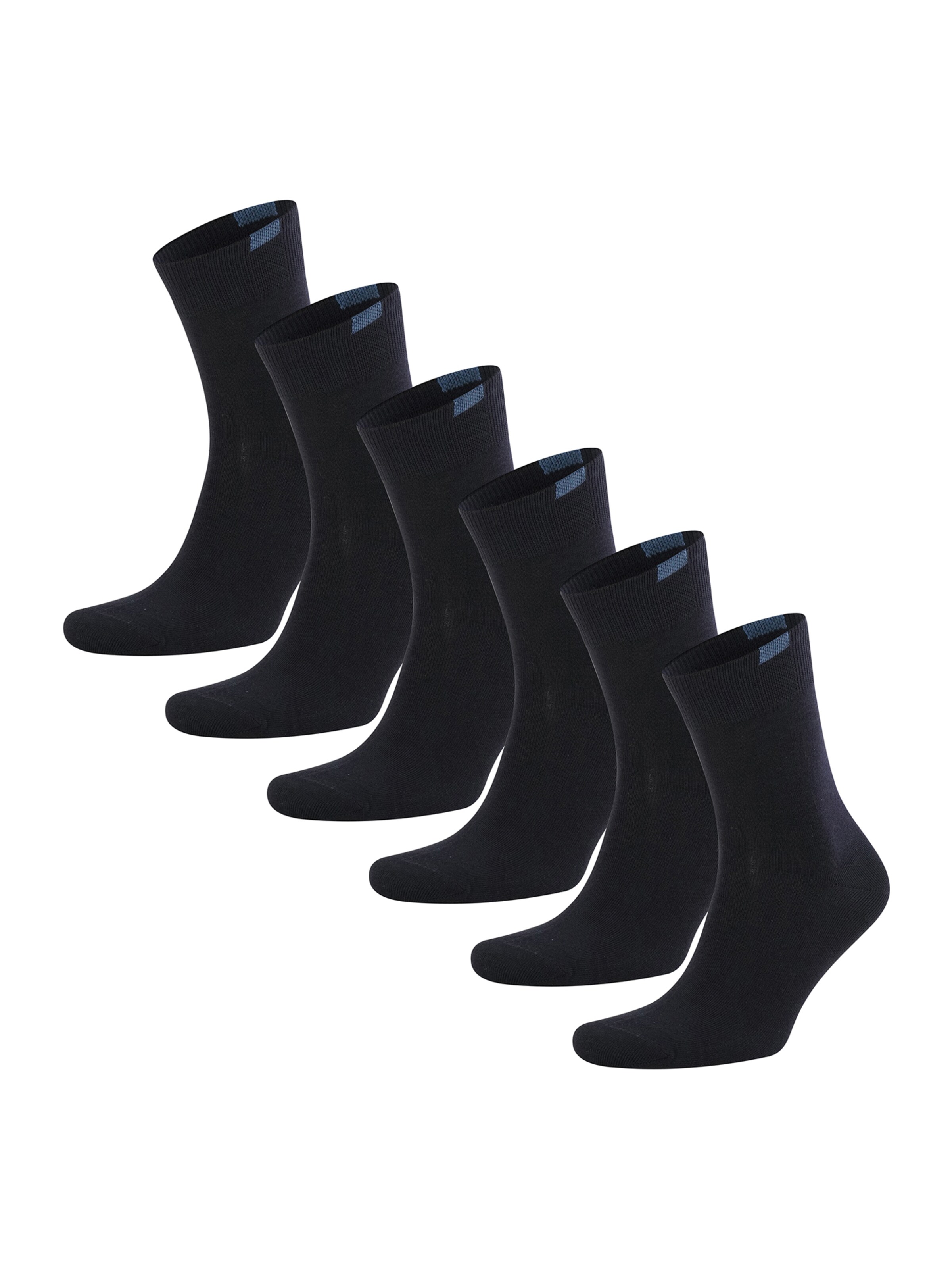 Nur Die Socken in Blau: Vorderseite