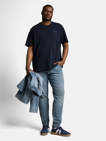 TOM TAILOR Men + Shirt in Blue