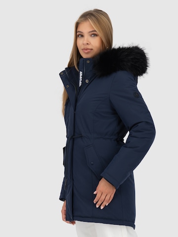 Alife and Kickin Winter Parka 'KierseyAK' in Blue