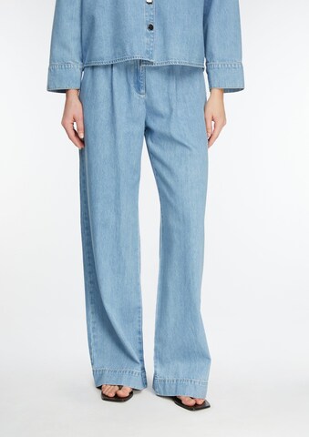 COMMA Wide leg Jeans in Blue