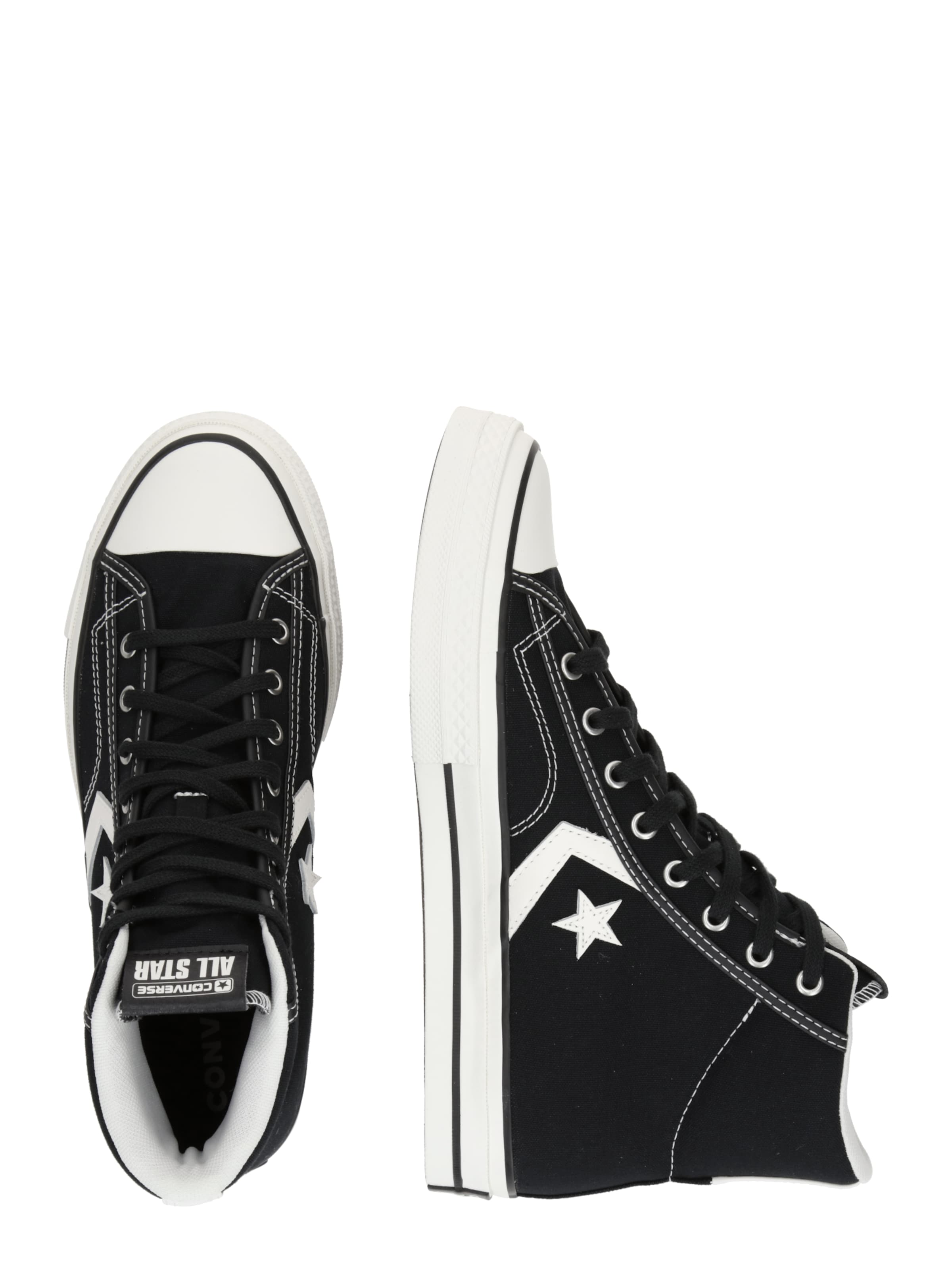 CONVERSE Visoke superge 'STAR PLAYER 76' | črna barva