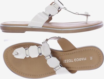 MARCO TOZZI Sandals & High-Heeled Sandals in 36 in White: front