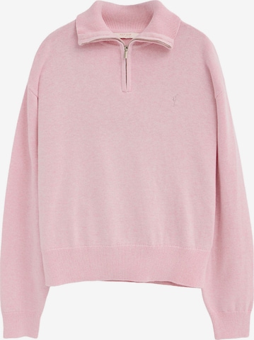 Polo Club Pullover in Pink: Vorderseite