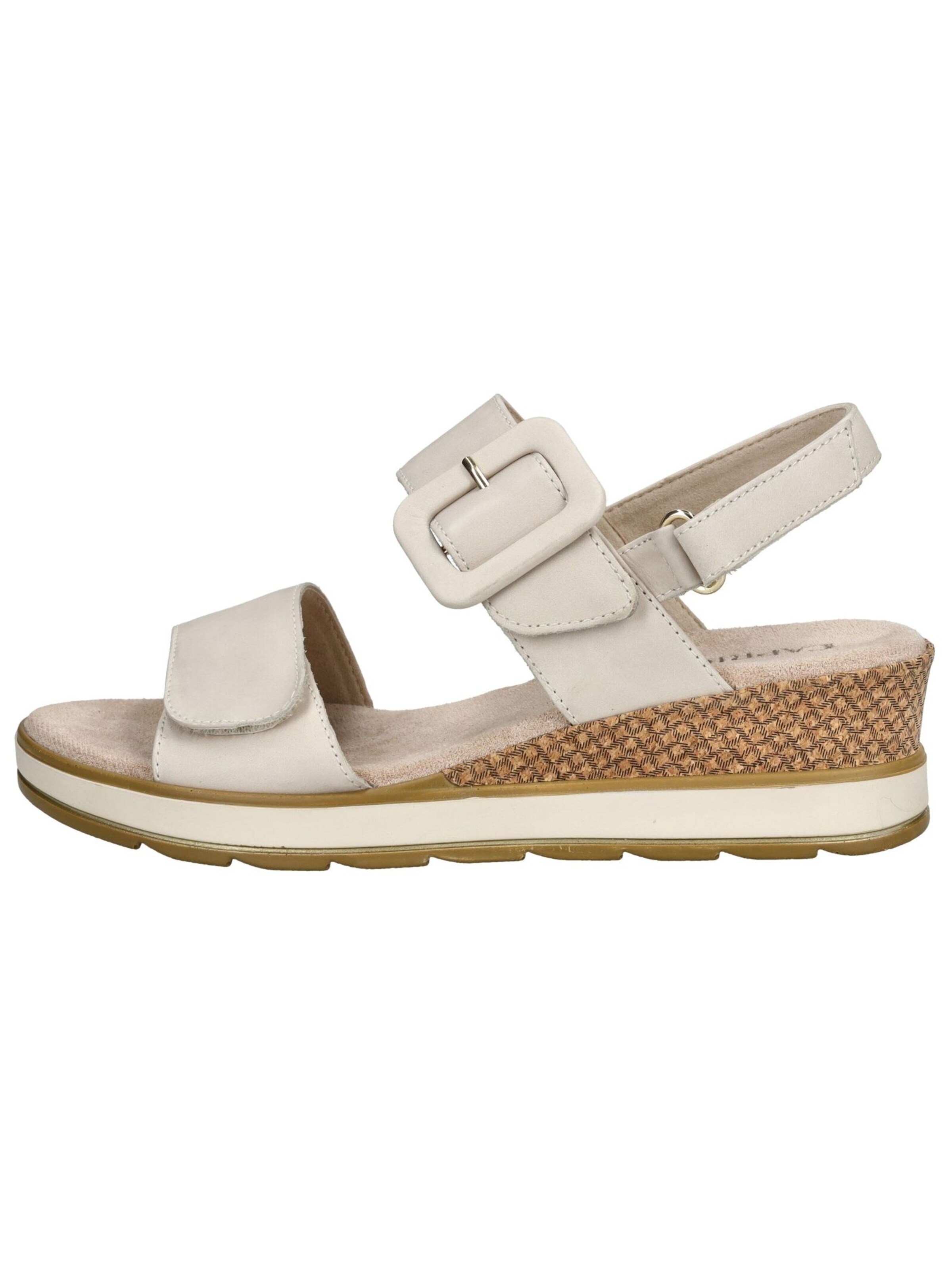 CAPRICE - Sandália em branco