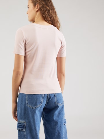 Calvin Klein Jeans Μπλουζάκι σε ροζ