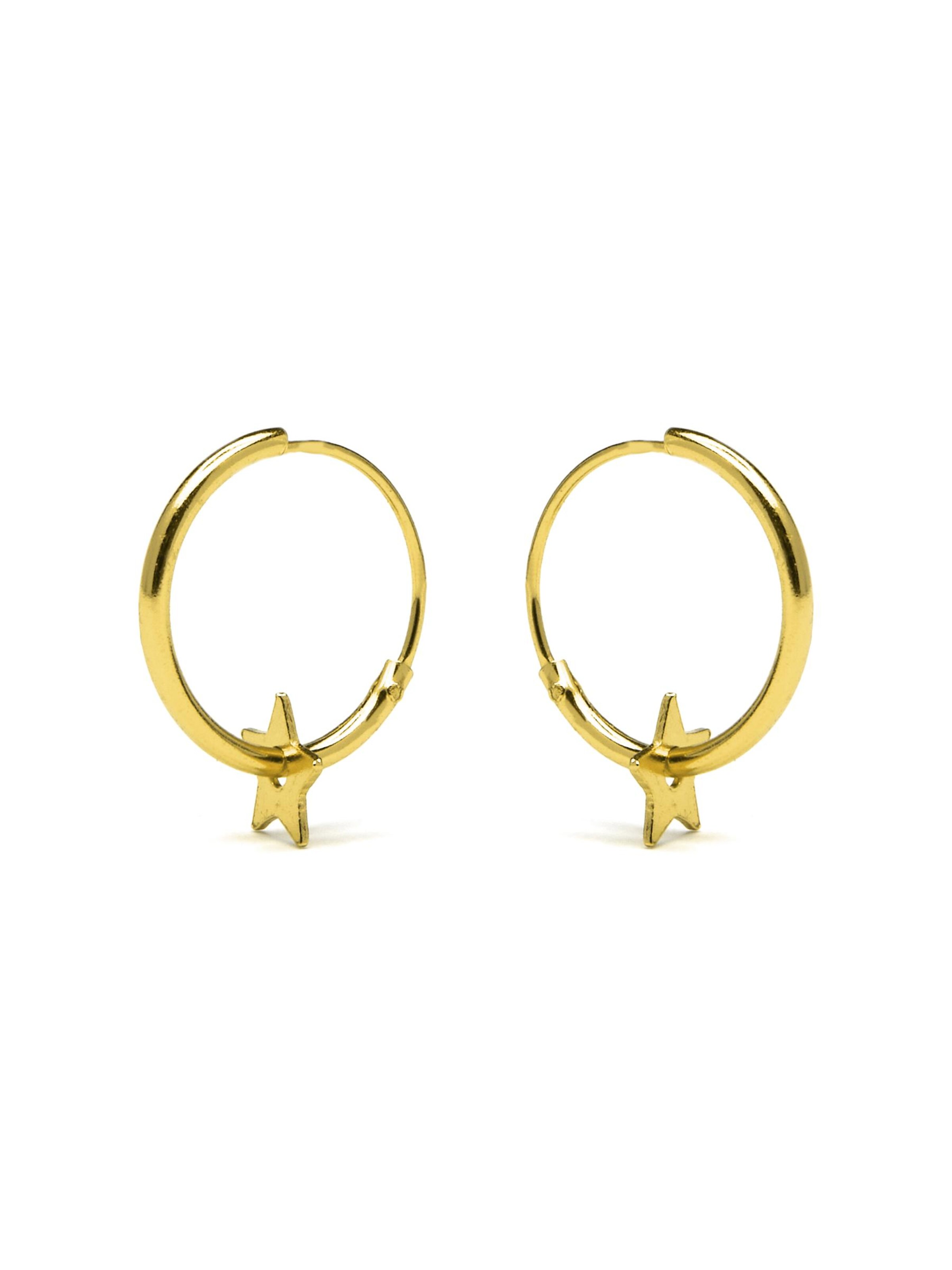 Luxenter Oorbellen 'Essential' in One Size in de kleur Goud, Productweergave