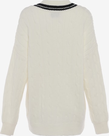 Pull-over BLONDA en blanc