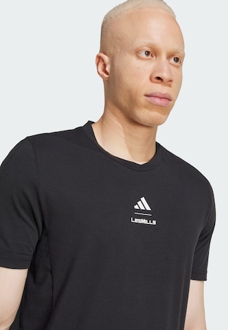 ADIDAS PERFORMANCE Performance shirt 'Les Mills' in Black