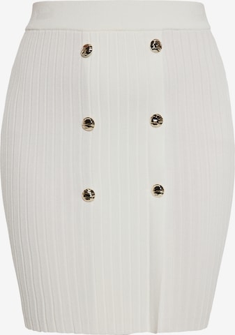 Jupe NAEMI en blanc : devant