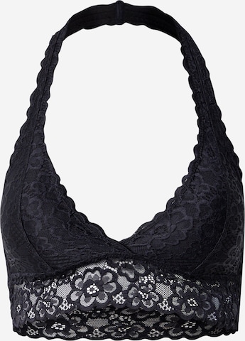 AÉROPOSTALEBustier Grudnjak - crna boja: prednji dio