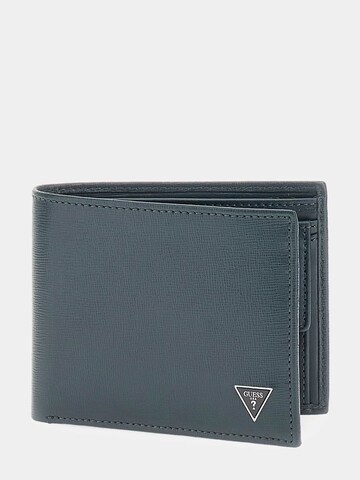 GUESS Wallet 'Certosa' in Blue: front