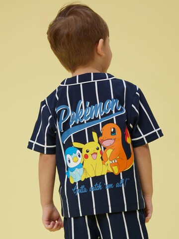 Coupe regular Chemise 'Pokémon' NAME IT en bleu