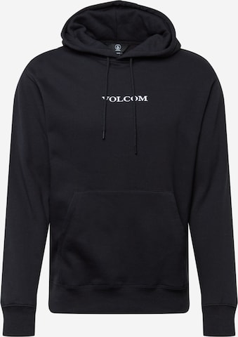 Volcom Sweatshirt 'Stone' in Black: front