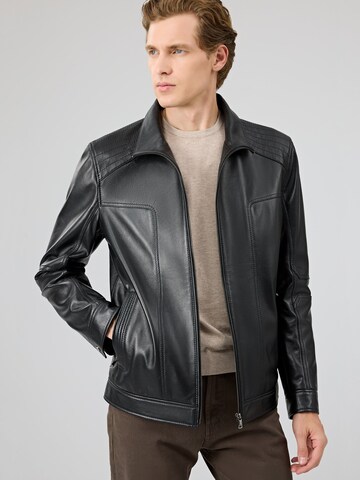 Derimod Between-season jacket 'Alfred' in Black