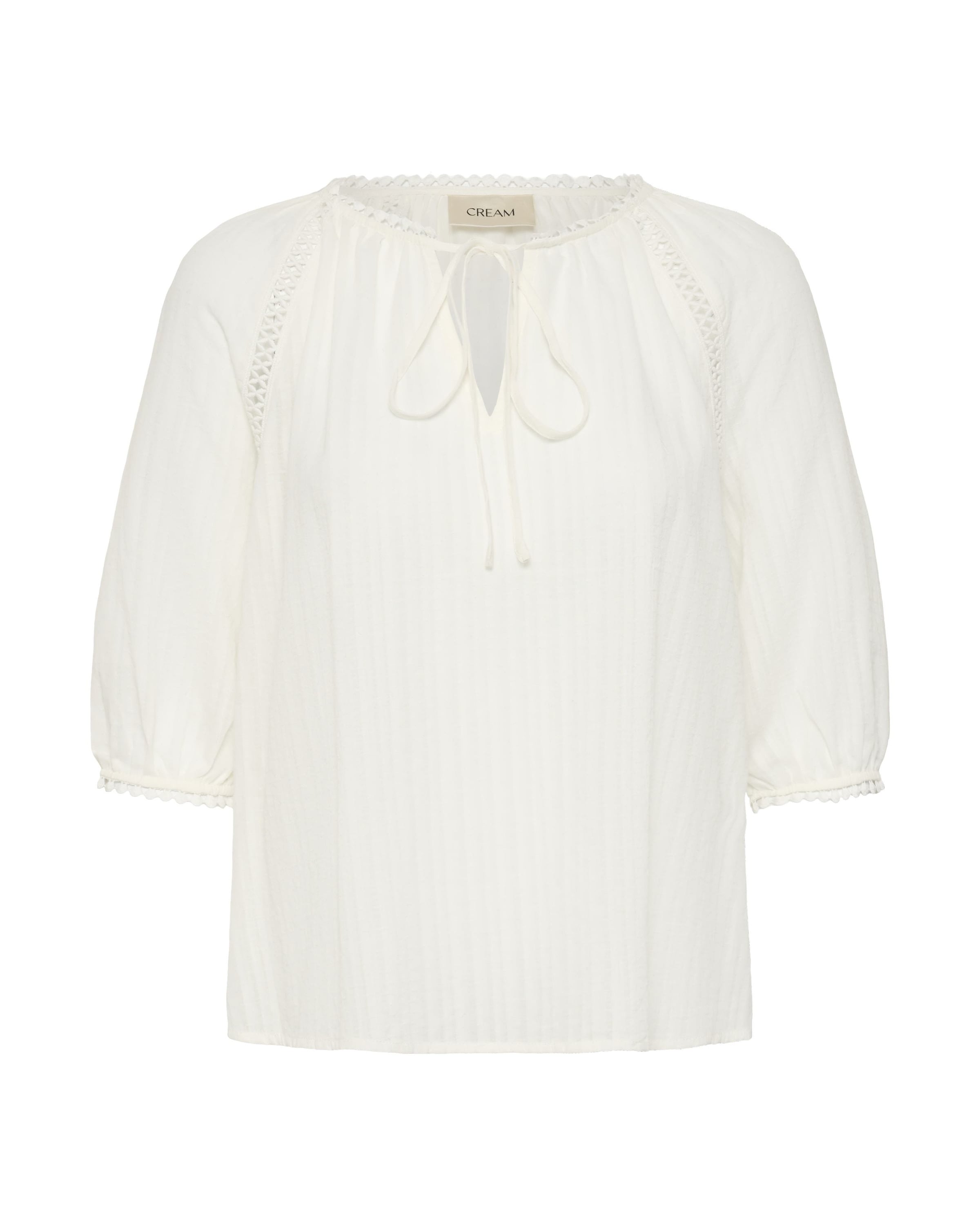 Chemisier 'CRMinna' Cream en blanc : devant