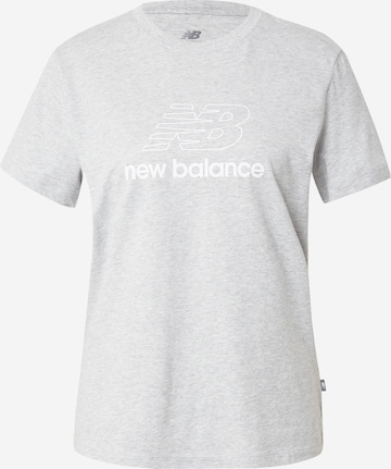 T-shirt new balance en gris : devant