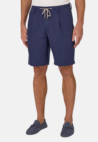 Boggi Milano Regular Shorts in Blau: Vorderseite