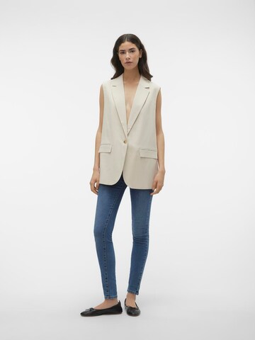VERO MODA Weste 'CARMEN' in Beige