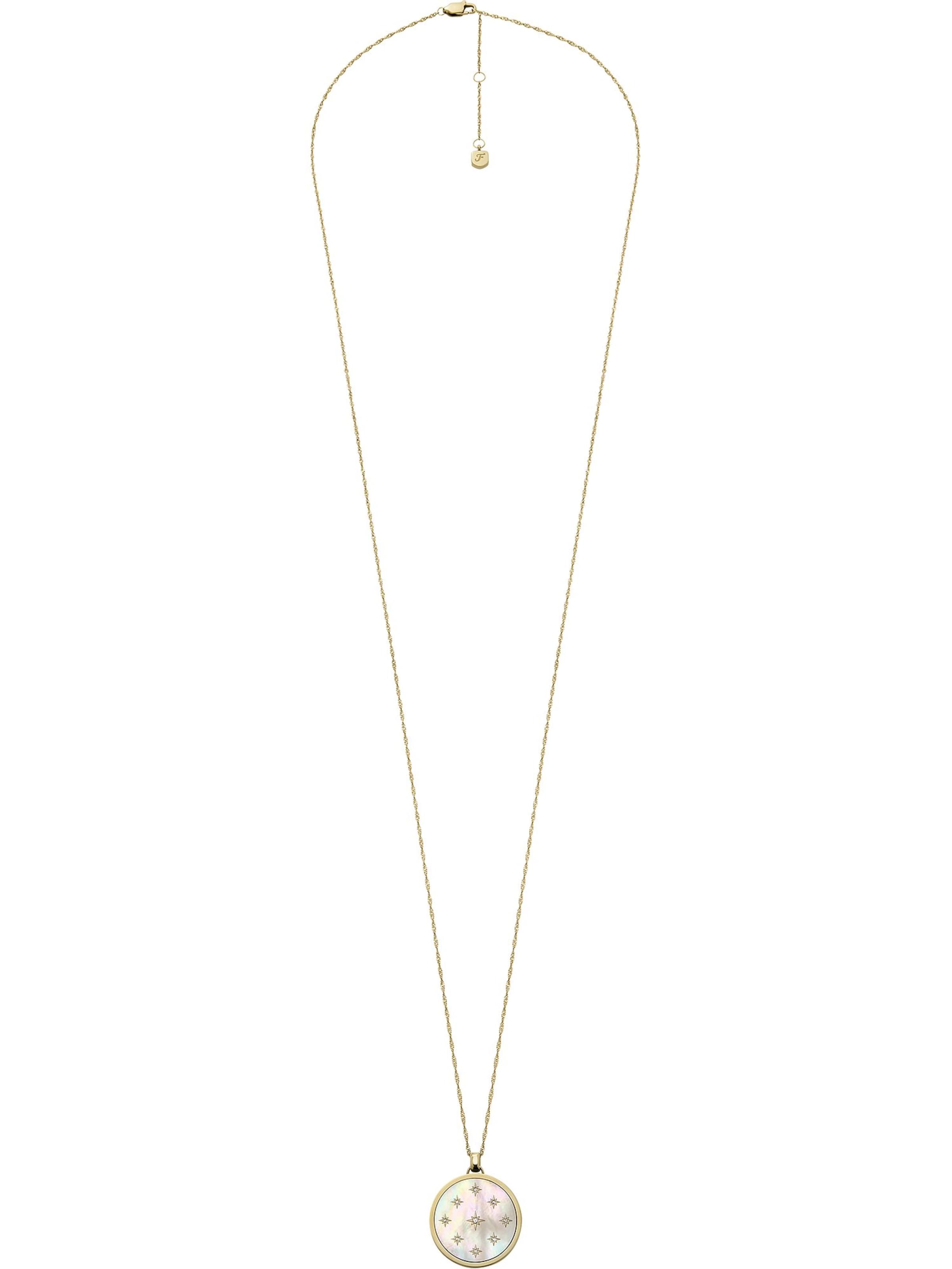 FOSSIL Necklace in Gold: front
