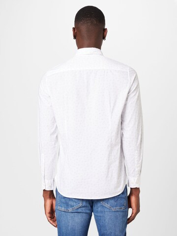 Pepe Jeans - Regular Fit Camisa 'CUXTON' em branco