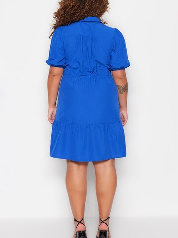 Robe Trendyol Curve en bleu