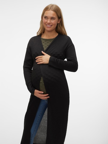 Vero Moda MaternityKardigan 'VMMBrianna' - crna boja