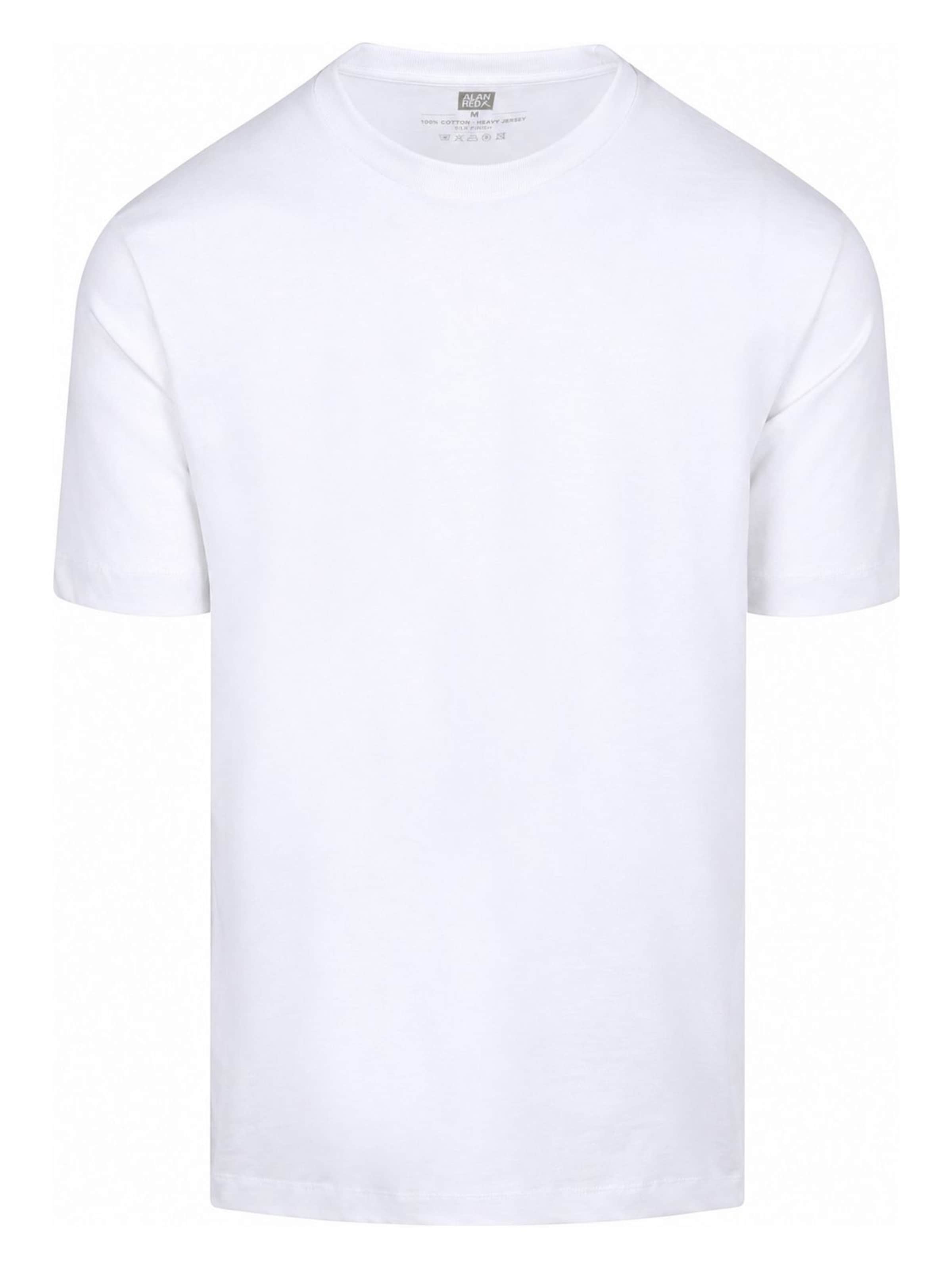 alan red Shirt 'Venice' in White: front