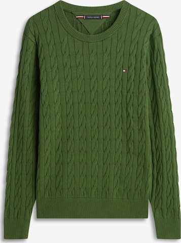 TOMMY HILFIGER Pullover 'Classic' in Grün: Vorderseite