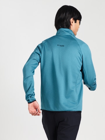 COLUMBIA Funkcionalna jopa iz flisa 'Triple Canyon™ Grid II' | zelena barva