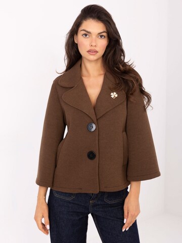 Madnezz House Übergangsmantel in Braun: Vorderseite