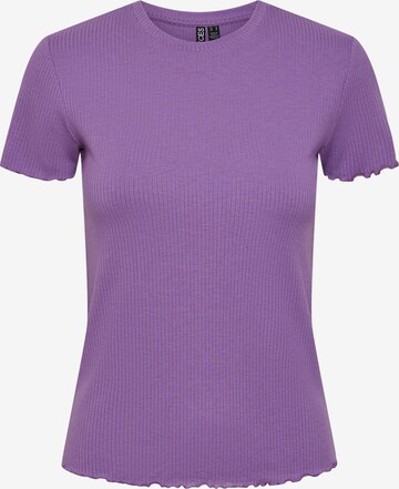 PIECES Koszulka 'NICCA' w kolorze fioletowy: przód